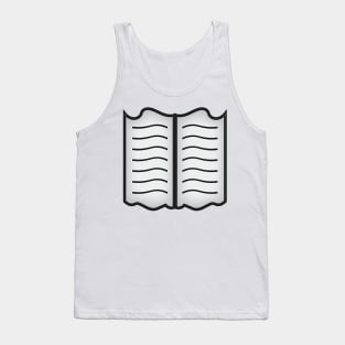 Book Symbol - Masonic symbol of Chaplain for Blue Lodge Freemasonry Tank Top